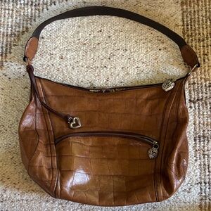 Brighton Brown Leather Shoulder Bag